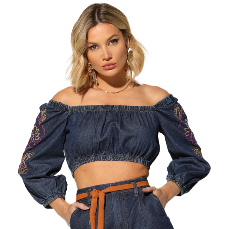 Ciganinha jeans sale