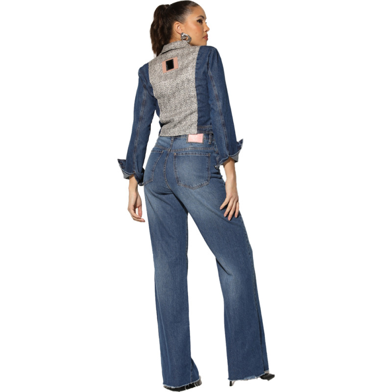 Jeans onça best sale preta