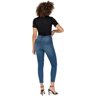 Calça Jeans Onça Preta Skinny Basic IV22 Azul Feminino