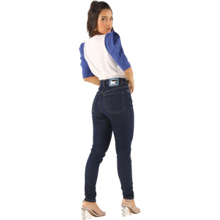 Calça Jeans Onça Preta Skinny VE24B Azul Feminino