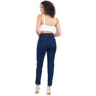 Calça Jeans Onça Preta Slouch PR23 Azul Feminino