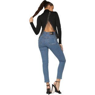 Calça Jeans Skinny Onça Preta Basic I23 Azul Feminino