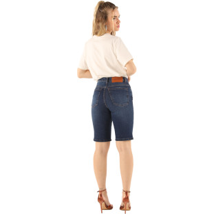 Pedalada Jeans Onça Preta VE24 Azul Feminino