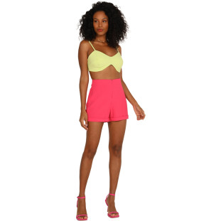Top Onça Preta Diamante AV24 Verde Feminino