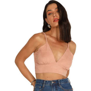 Top Onça Preta Basic Active AV24 Rosê Feminino