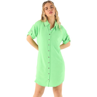 Vestido Onça Preta Chamise VE24 Verde Feminino