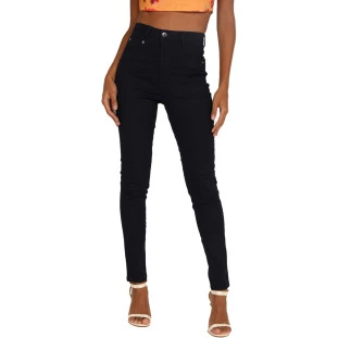 Calça Jeans Onça Preta Skinny Basica AV24 Azul Feminino