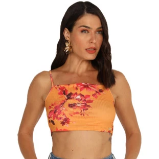 Top Onça Preta Alca AV24 Rosa Feminino